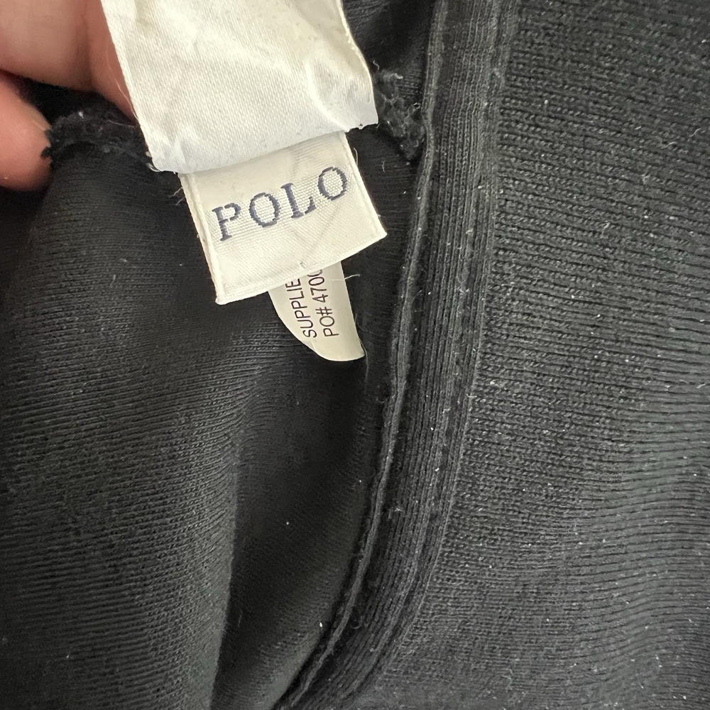 Polo Ralph Lauren Performance Full-Zip Track Jacket Men's XL Black/White /Red - Picture 11 of 13